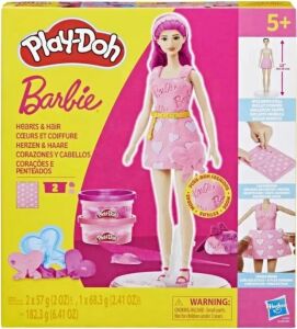 Play-Doh Bebek Kalpler ve Saçlar
