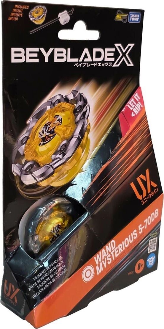 BEY27000 Beyblade Tekli Set x Ux Wand Wizard 5-70DB - TP1537