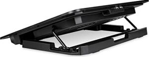 Windy LED Aydınlatmalı Notebook Soğutucu Siyah