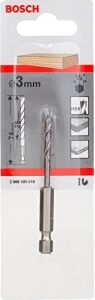 Professional Altıgen Şaftlı Ahşap Matkap Ucu 3 * 74 mm