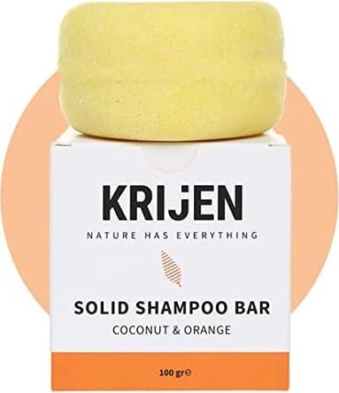 Krijen Hindistan Cevizi & Portakal Kabuğu Katı Şampuan 100 gr
