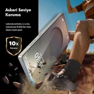Tam Kaplayan Hayalet Parmak Izi Bırakmayan Safir Ekran Koruyucu Cam,  S25 Fe Ile Uyumlu
