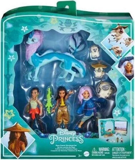 HLX24 Disney Prenses Raya ve Arkadaşları Hikaye Anlatımı Seti