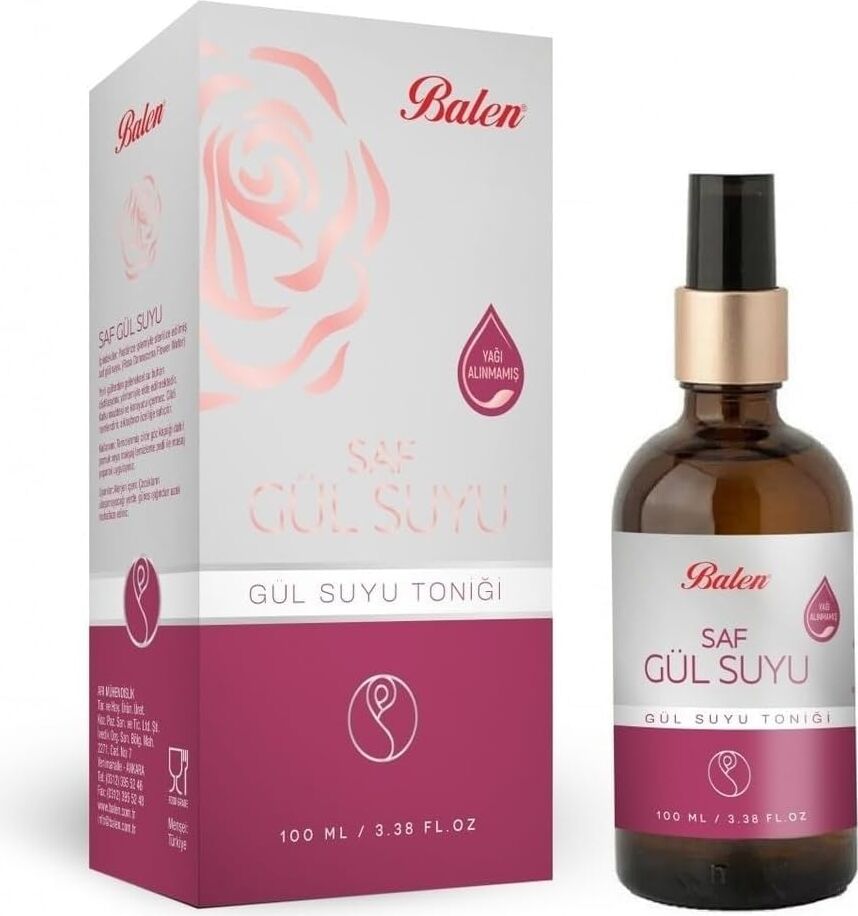 Balen Saf Gül Suyu 100 ml