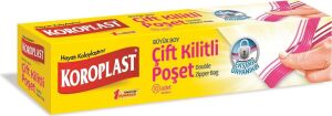 Tekrar Kullanılabilir Büyük Çift Kilitli Dondurucu Poşeti 10'lu 24X28CM, Sızdırmaz & Dayanıklı, Şeffaf, Bpa Içermez Dondurucu Torbası, Sebze, Balık, Çorba, Sos, Buzdolabı, Derin Dondurucu