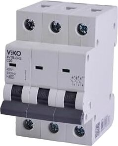 4VTB-3C20 Otomatik Sigorta 4,5ka C Tipi 3 Kutup 20A