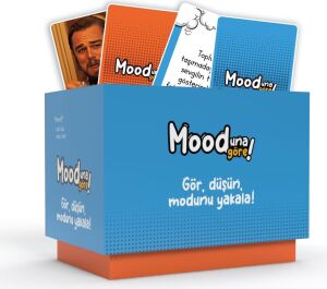 Desmond Mooduna Göre Komik Mood Oyunu, Arkadaş ve Aile Için Kutu Oyunu, Kart Oyunu, 216 Kart