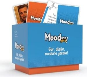 Desmond Mooduna Göre Komik Mood Oyunu, Arkadaş ve Aile Için Kutu Oyunu, Kart Oyunu, 216 Kart