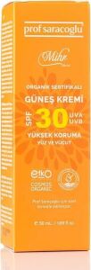 Mihr Organik Güneş Kremi SPF30 50G