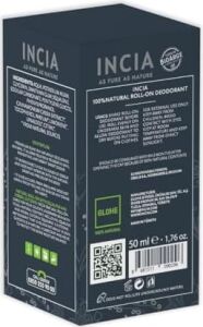 %100 Doğal Roll On Deodorant Erkekler Için Ter Kokusu Önleyici Lekesiz 50 ml