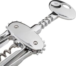 Metal Tirbuşon Şarap Açıcı – 304 Paslanmaz Çelik Mantar Kapak Açacağı, Dayanıklı ve Ergonomik Şarap Açma Aparatı