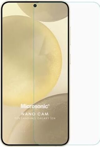 Galaxy S24 Fe Nano Glass Cam Ekran Koruyucu [galaxy S24 Fe ile Uyumlu Ekran Koruyucu - Şeffaf]