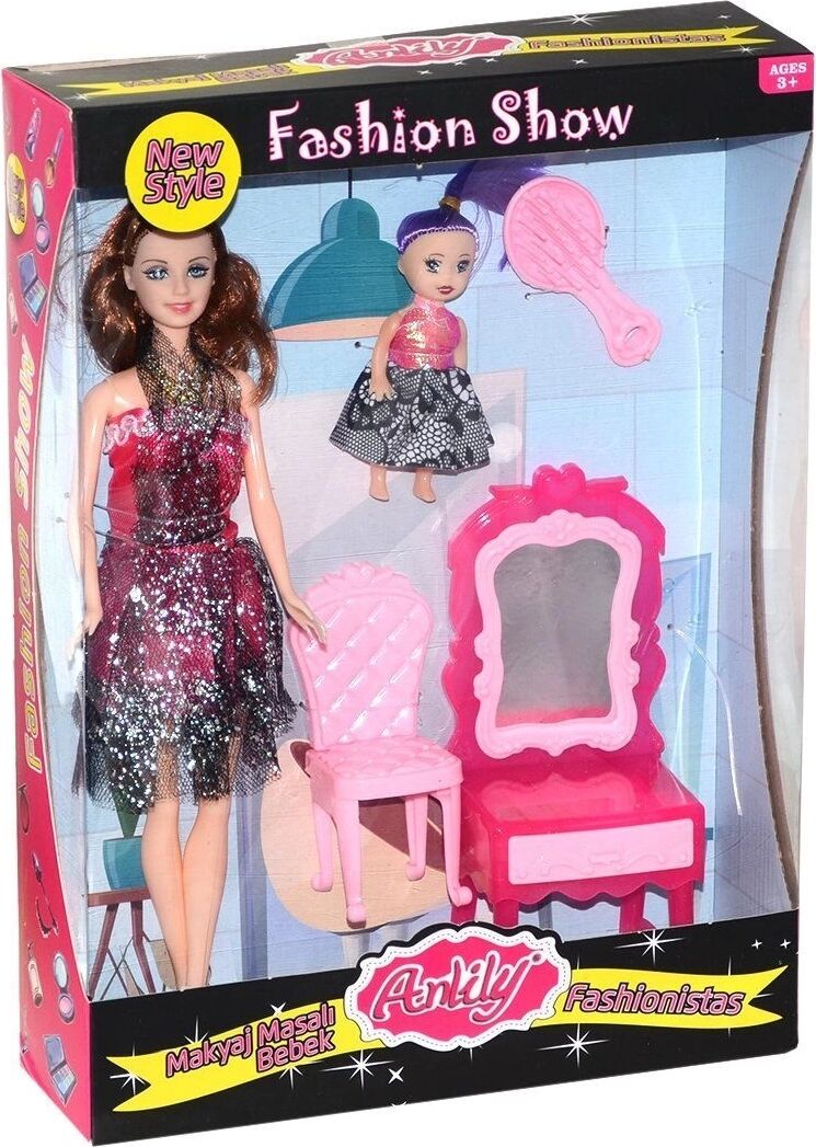 02412 , Anlily Makyaj Masalı Bebek / +3 Yaş