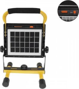 Solar ve USB Şarjlı Güçlü LED Çalışma Lambası Ayarlanabilir Açılı Kamp Feneri