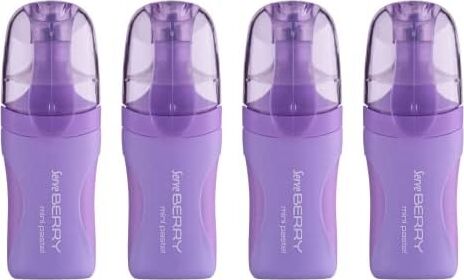 Mını Fosforlu Kalem Pastel Lavanta 4lu Set