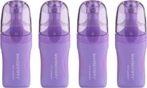 Mını Fosforlu Kalem Pastel Lavanta 4lu Set