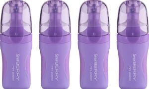 Mını Fosforlu Kalem Pastel Lavanta 4lu Set