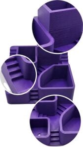 3D Tasarım Kaktüs Saksısı Çok Katlı Dekoratif Bitki Standı
