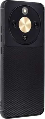 Honor Magic 8 Lite Uyumlu Tpu Silikon Kılıf, Ultra Slim Fit Karbon Fiber Desenli, Darbe Emici, Ince ve Hafif, Şık ve Koruyucu (Siyah)