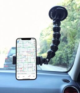 Pratik Akrobat Vantuzlu Teleskobik Telefon Tutucu