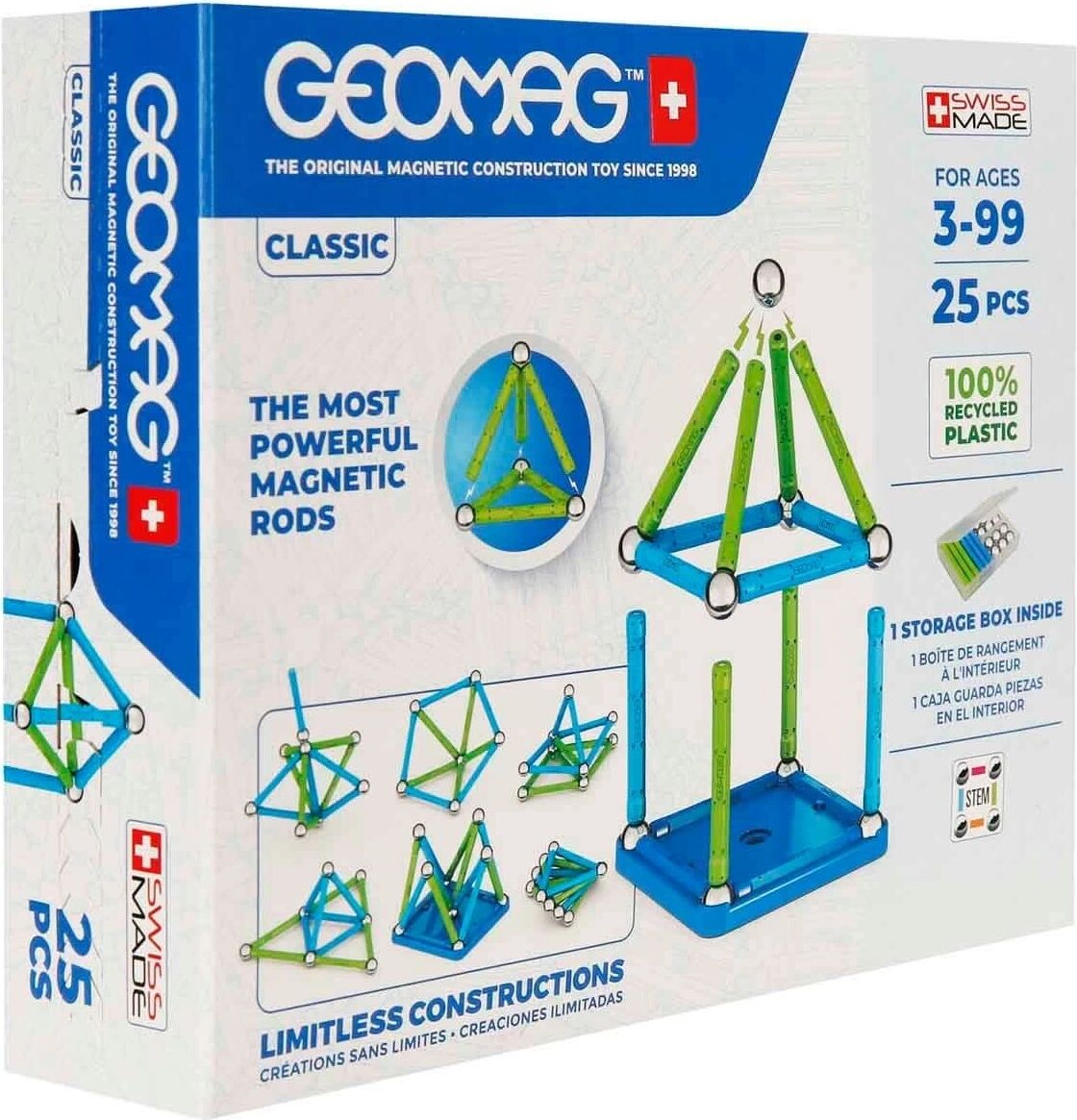 Geomag Classic Manyetik Zeka Oyunu 25 Parça S02000275