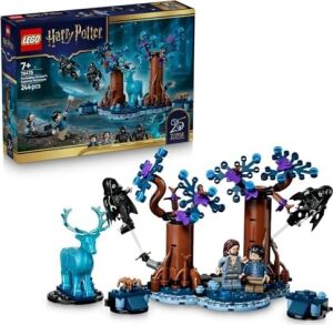 Harry Potter Yasak Orman: Expecto Patronum 76475-7 Yaş ve Üzeri Çocuklar Için 2 Ruh Emici Figürü ve Çatal Boynuzlu Geyik Patronus Içeren Yaratıcı Oyuncak Yapım Seti, Hediye Fikri (244 Parça)