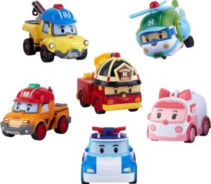 Polı ZR-914 Robocar Poli Gogo Rescue Deluxe 6 Lı Set -