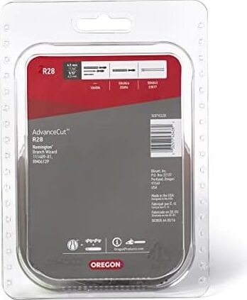 Oregon R28 Advancecut Yedek Zincir, 15,24 cm Direkli Testereler ve Motorlu Testereler Için, 28 Tahrik Bağlantısı, Pitch: 3/8 Inç Düşük Profil, 0,43 Inç Ölçer
