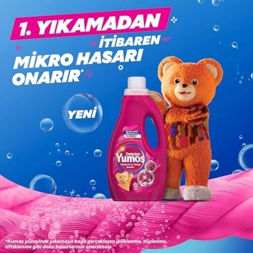 Sıvı Bakım Deterjanı Renkli 30 Yıkama 1500 ml