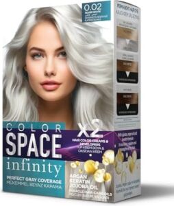 Space Infınıty Set Saç Boyası Silver