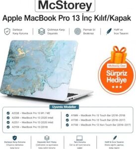 MacBook Pro 13 Mermer Desenli Kılıf A1706 A1708 A1989 A2159 A2251 A2289 A2338 M1 M2 Uyumlu Tpu Sert Kılıf Ince Hafif Koruyucu Kapak R-38