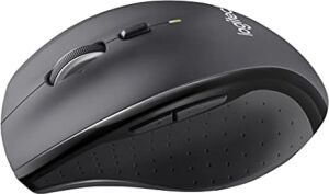 M705 Kablosuz Mouse, 1.000 Dpı Optik Izleme, Unifying Alıcı, Yüksek Hızlı Kaydırma, 3 Yıl Pil Ömrü, 10 M Kullanım Mesafesi, Siyah