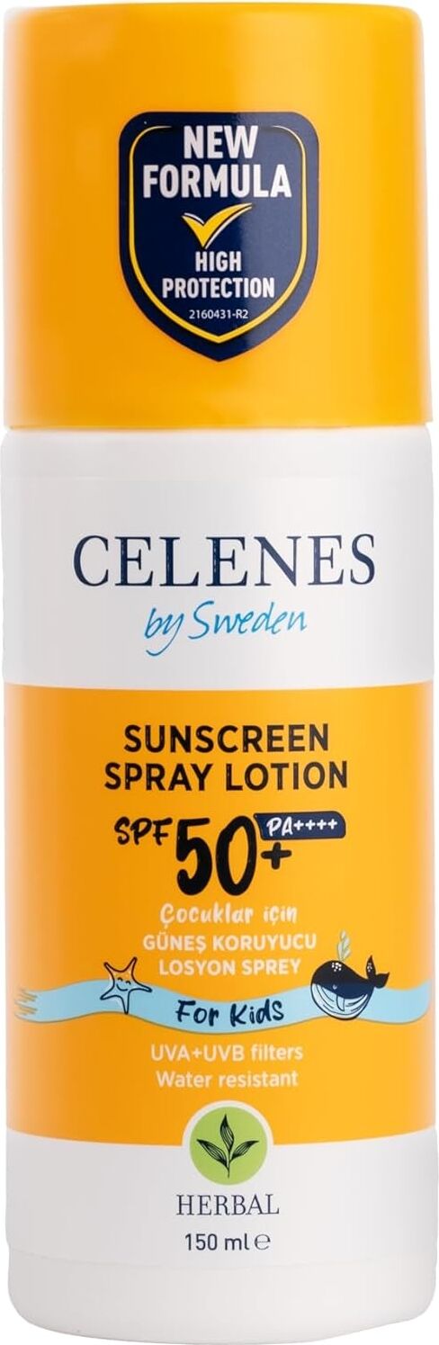 Herbal Spf 50+ Çocuk Güneş Koruyucu Losyon Sprey (150 Ml)