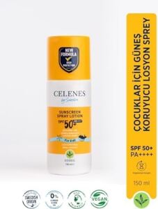 Herbal Spf 50+ Çocuk Güneş Koruyucu Losyon Sprey (150 Ml)