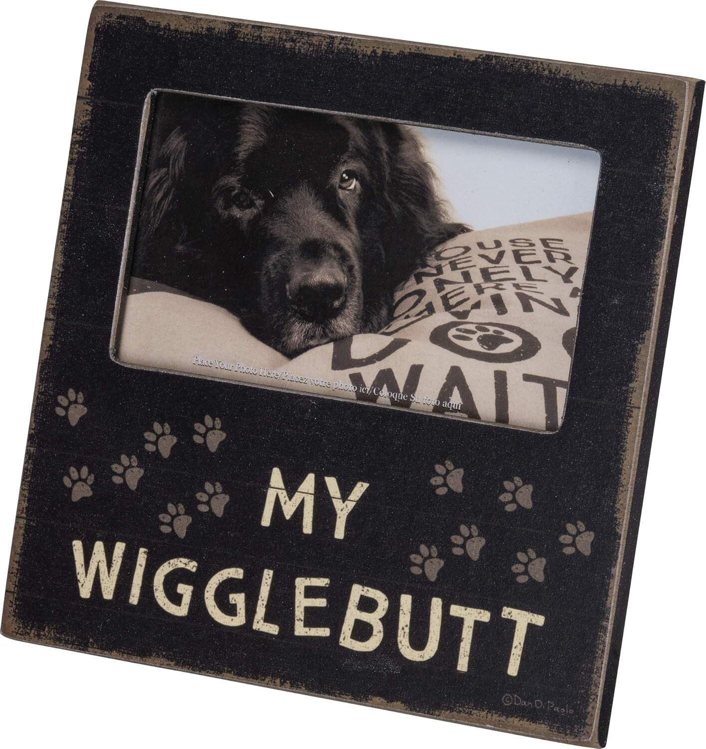 Fotoğraf Çerçevesi - My Wigglebutt - 15,24 cm x 15,24 cm