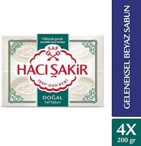 Doğal Geleneksel Beyaz Sabun (4 x 200 G)