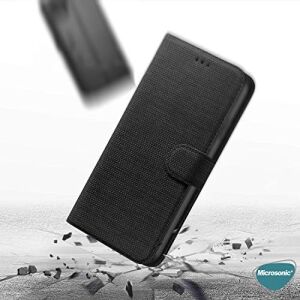 Mobile Gm 10 Için Kılıf Fabric Book Wallet Gri [gm 10 ile Uyumlu Kılıf - Gri]