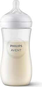 Doğal Tepkili Biberon, 330 Ml, 3 Ay+, Akıtmaz Emzik, Kolik ve Gaz Önleyici, Bpa Içermez, SCY906/01