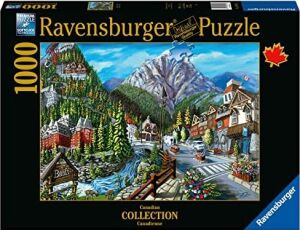 164813 1000 Parça Puzzle Banff Wanderlust Wanderlust, Çok Renkli