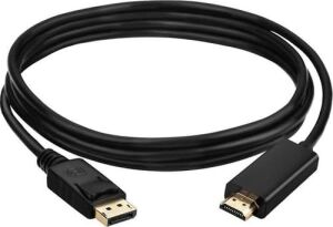 3m Metre Displayport To HDMI Kablo - Ses Görüntü Çevirici Kablo