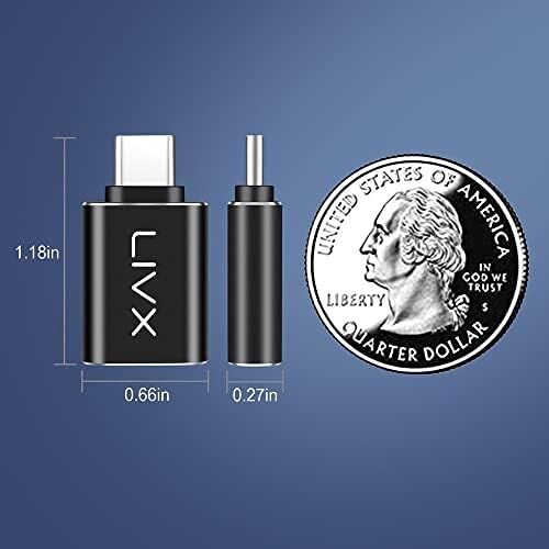 USB 3.1 To Type-C 10GBPS 3A Hızlı Şarj ve Data Aktarımı Çevirici Dönüştürücü Otg Adaptör Siyah Otgcz