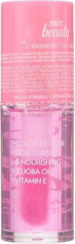 Beauty Tint Lip Oil - 01 Strawberry - Renk Değiştiren Dudak Yağı