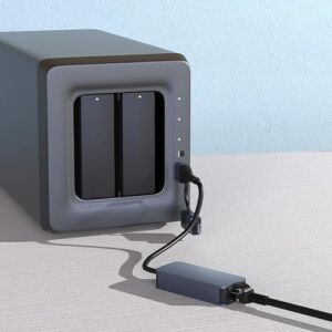 USB Type-C 2.5gbps Ethernet Adaptörü – 10/100/1000/2500MBPS Hız Desteği, Windows ve Mac Uyumu, RJ45 Bağlantı, USB 3.0 & Type-C Portları, Harici Güç Kaynağına Ihtiyaç Yok | ZR1144