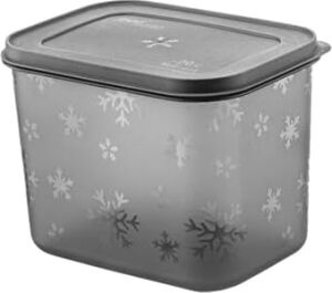No Frost Silikon Yumuşak Kapalı Saklama Kabı Dondurucu ve Buzluk Saklama Kabı 1400ML, Kapaklı No Frost Saklama Kabı 1400ML, Derin Dondurucu Saklama Kabı 1400ML
