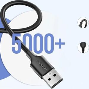2.0 A Usb-A & Micro USB Data ve Şarj Kablosu, 50 Santimetre, Siyah, ACBUGN60135