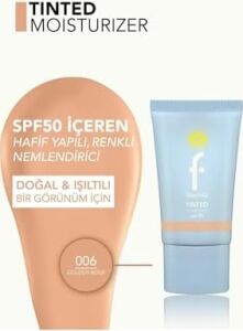 Sun Lovers Nemlendirici Etkili & Doğal Bitişli Renkli Güneş Koruyucu SPF50-006 Beıge