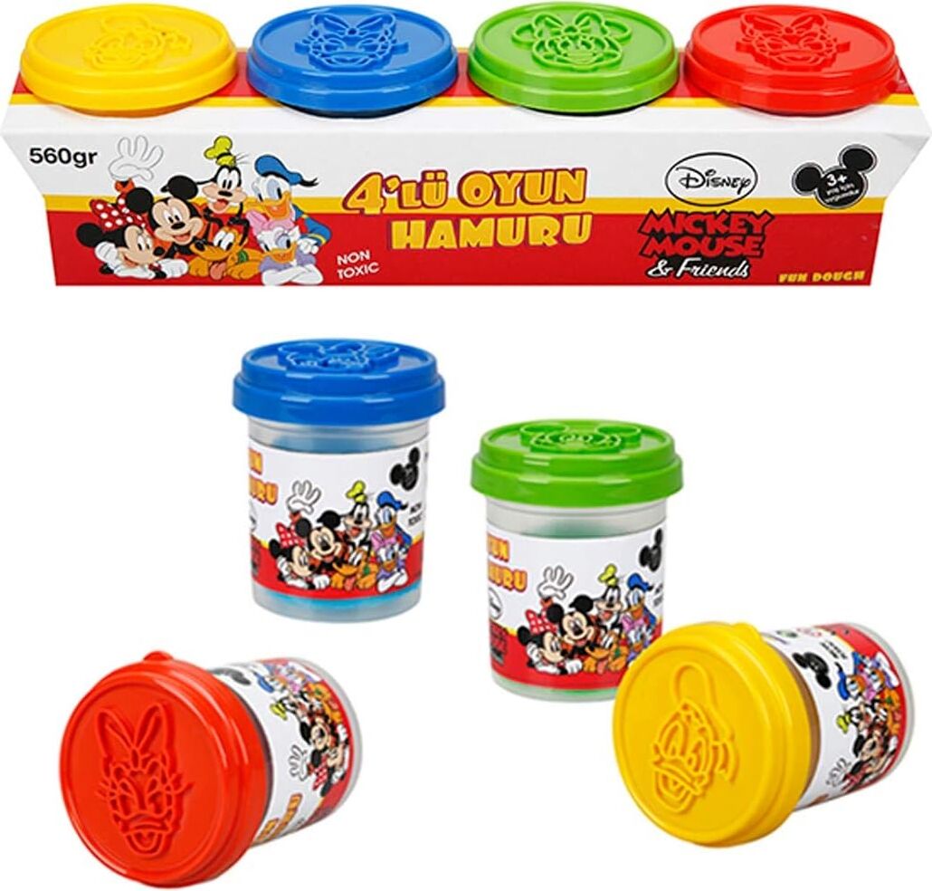 Fun Dough Mouse 4'lü Oyun Hamuru