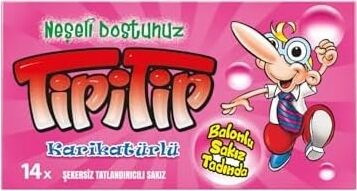 Tipitip Bubblefresh Aromalı Sakız 27 gr