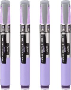 Lıkıt Fosforlu Kalem Pastel Lavanta 4lu Set