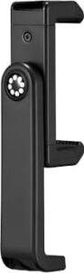 Griptight 360 Phone Mount, Kompakte Und Robuste Smartphone-Halterung Mit 1/4-20''-Gewinde Und Doppelter Zubehörschuhhalterung, Geeignet Für Smartphones Von 6,7 Bis 8,8 Cm, Schwarz